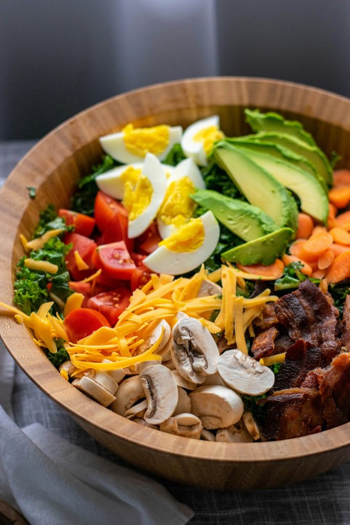 a bowl of ketogenic diet food